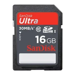 SDSDU-016G-A11-B2 - SanDisk Ultra 16GB Class 10 SDHC UHS-I Flash Memory Card
