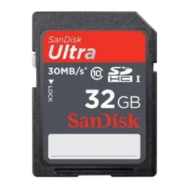 SDSDU-032G-A11 - SanDisk Ultra 32GB Class 10 Secure Digital High Capacity (SDHC) UHS-I Flash Memory Card