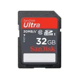 SDSDU-032G-A46 - SanDisk Ultra 32GB Class 10 Secure Digital High Capacity (SDHC) UHS-I Flash Memory Card