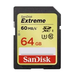 SDSDX-064G-AA21 - SanDisk Extreme 64GB Class 10 SDXC Flash Memory Card