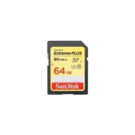 SDSDXWF-064G-ANC - SanDisk Extreme Plus 64GB Class 10 SDXC UHS-I Flash Memory Card