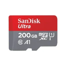 SDSQUAR-200G-GN6MA - SanDisk Ultra 200GB Class 10 microSDXC UHS-I Flash Memory Card