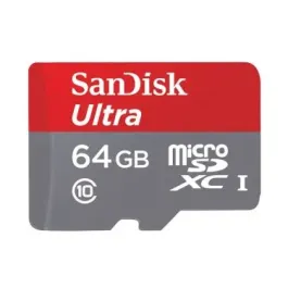 SDSQUNC-064G-GN6MA - SanDisk Ultra 64GB Class 10 microSDXC UHS-I Flash Memory Card