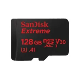 SDSQXAF-128G-GN6AA - SanDisk Extreme 128GB Class 10 microSDXC UHS-I Flash Memory Card for Action Cameras