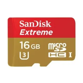 SDSQXNE-016G-GN6MA - SanDisk Extreme 16GB Class 10 microSDHC UHS-I Flash Memory Card