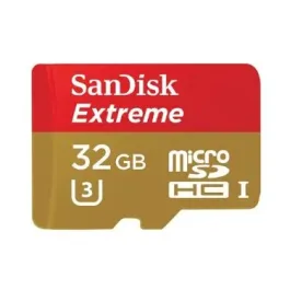 SDSQXNE032GGN6A - SanDisk Extreme 32GB Class 10 microSDHC UHS-I Flash Memory Card