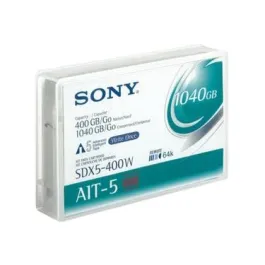 SDX5400W - Sony AIT-5 400GB/1040GB WORM Tape Cartridge