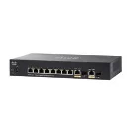 SG350-10P-K9-JP - Cisco 8-Ports PoE+ 10Base-T + 2-Ports Combo SFP Switch