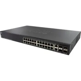 SG350X-24P-K9NA-RF - Cisco SG350X-24P 26 Ports Layer-3 Switch