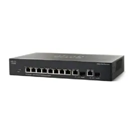 SRW208P - Cisco SRW208MP 8-Ports 10/100Base-TX + 2x SFP RJ-45 PoE Switch