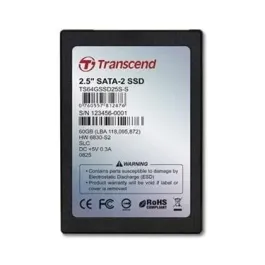 TS64GSSD25S-M - Transcend 64GB Solid State Drive