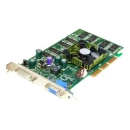 U0842 - Dell nVidia QUADRO FX 500 128MB DVI VGA DDR AGP VIDEO Card