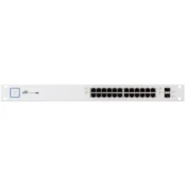 USW-PRO-24-EU - Ubiquiti 24-Ports 1000Base-T + 2-Ports SFP+ Gigabit Ethernet 1U Rack-mountable Network Switch
