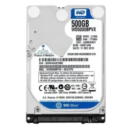 WD5000BPVX - Western Digital 500GB 5400RPM 2.5-Inc Hard Drive