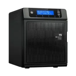 WDBLGT0060KBK-NESN - Western Digital Sentinel DX4000 6TB Intel Atom D525 1.8GHz 2GB RAM RAID Gigabit Ethernet NAS Server