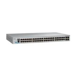 WS-C2960L-SM-48PS - Cisco 24-Ports PoE+ 10Base-T + 4 -Ports Switch