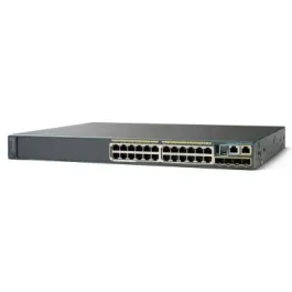 WS-C2960S-24PS-L - Cisco 24-Ports 10Base-T PoE Layer-2 Ethernet Switch 
