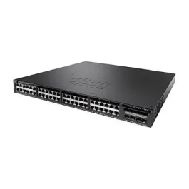 WS-C3650-48PS-S - Cisco 3650-48PS 48-Ports 10Gbase-T RJ-45 PoE+ Switch