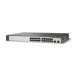 WS-C3750V2-24PS-E - Cisco 24-Ports 10Base-T 2x SFP Ethernet Switch