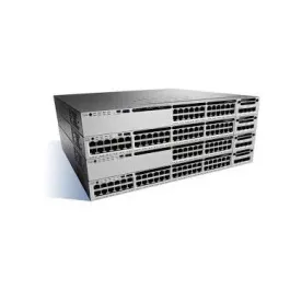 WS-C3850-48F-E - Cisco 48-Ports 10Base-T PoE+ 1U Stackable Switch