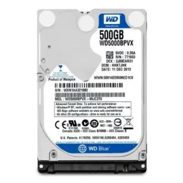 WD5000BPVX-00JC3T0 Western Digital